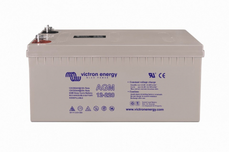 AGM - Victron Energy AGM Deep Cycle Battery (M8) 12V/220Ah
