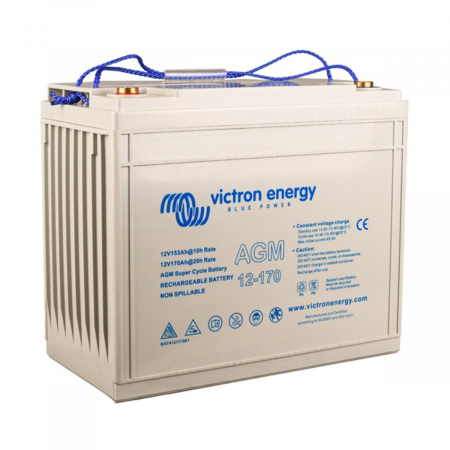 AGM - Victron Energy AGM Super Cycle Battery 12V/170Ah (M8)