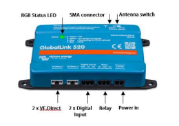 Monitorizare si control - Victron Energy GlobalLink 520 (incl. 5 year activated simcard)