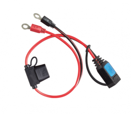 Accesorii - Conector papuc inelat M8 cu siguranta fuzibila Victron Energy M8 eyelet connector with 30A ATO fuse