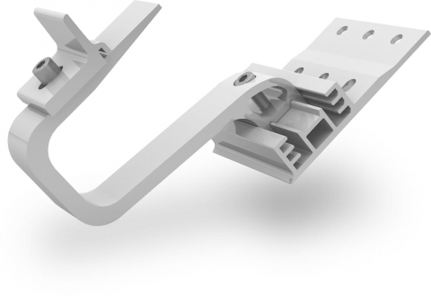 Structuri K2 Systems - Carlig acoperis CrossHook 3S pentru montaj panouri fotovoltaice pe acoperis cu tigla