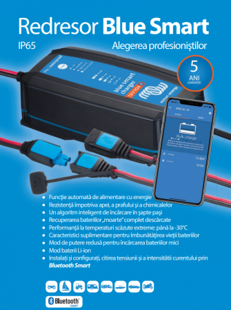 Incarcatoare de retea - Incarcator de retea Victron Energy Blue Smart IP65 Charger 24/8 + DC connector