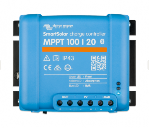MPPT - Incarcator solar 12/24/48V 20A Victron Energy SmartSolar MPPT 100/20 ( 12/24/ up to 48V)