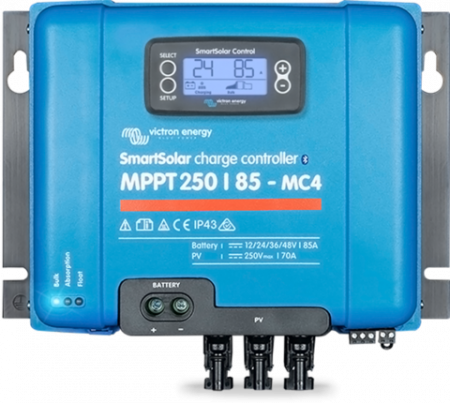Victron Energy - Controler solar de incarcare Victron SmartSolar MPPT 250/85-Mc4 12V 85A, MC4