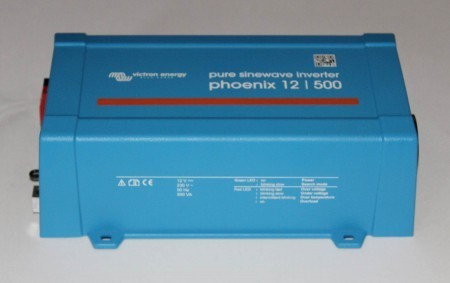 Invertoare off-grid - Invertor / Inverter 12V 500VA Victron Energy Phoenix 12/500 VE.Direct Schuko
