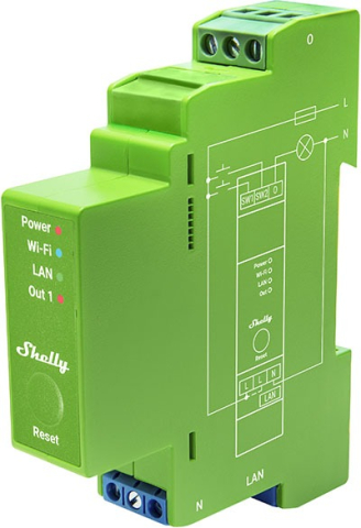 Componente Fotovoltaice - Shelly Pro Dimmer 1PM