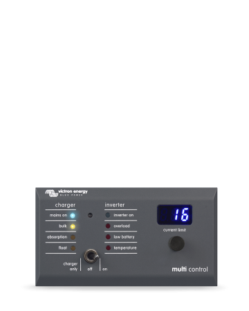 Monitorizare si control - Victron Energy Digital Multi Control 200/200A Gx (90º Rj45)