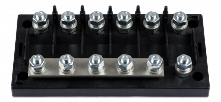 Protectii si izolatoare de baterii - Victron Energy Six-Way Fuse Holder For Mega-Fuse With Busbar (250A)