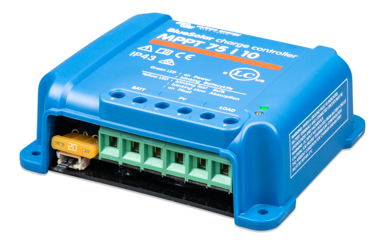 Incarcator solar 12V 24V 10A Victron Energy BlueSolar MPPT 75/10 (12/24V-10A) [3]