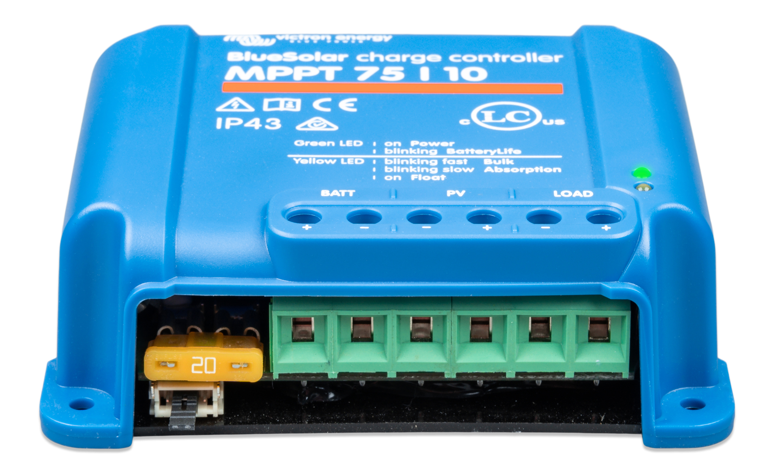 Incarcator solar 12V 24V 10A Victron Energy BlueSolar MPPT 75/10 (12/24V-10A) [1]