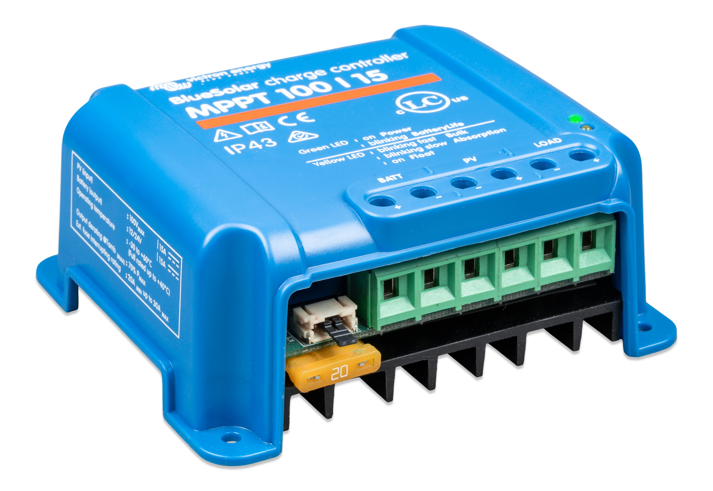 Incarcator solar 12V 24V 15A Victron Energy BlueSolar MPPT 100/15 (12/24V-15A) [2]