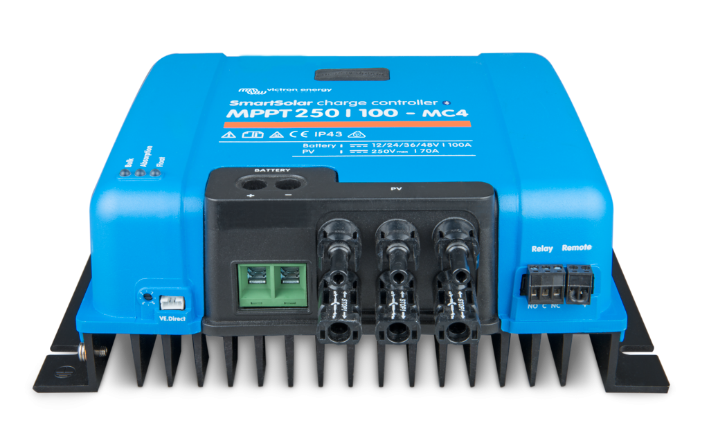 Controler solar de incarcare Victron SmartSolar MPPT 250/100-Mc4 12V 100A, MC4 [1]