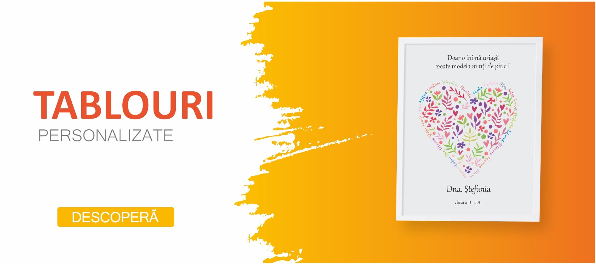 TABLOURI PERSONALIZATE