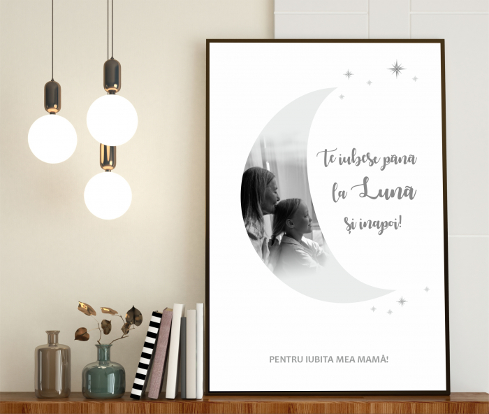 Tablou personalizat cu o poza si text [1]