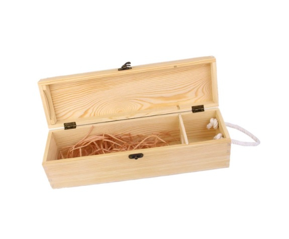 Cutie din lemn personalizata pentru sticla de vin [3]