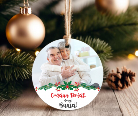 Cadouri Craciun - Ornament de Craciun pentru bunici