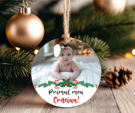 Cadouri Craciun - Ornament de Craciun personalizat