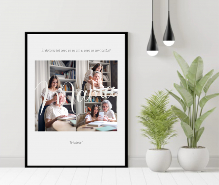 Tablouri - Tablou personalizat pentru mama