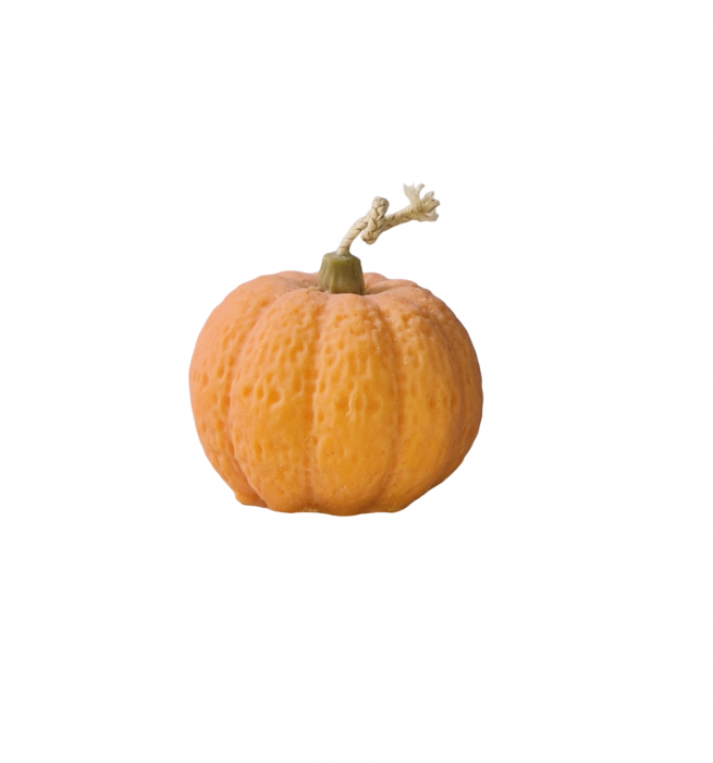 Lumanare dovleac mic pentru Halloween, portocaliu [1]