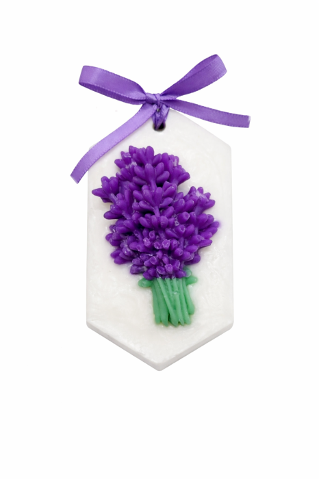 Tableta parfumata odorizant dulap , decor lavanda, 9.5 cm [5]