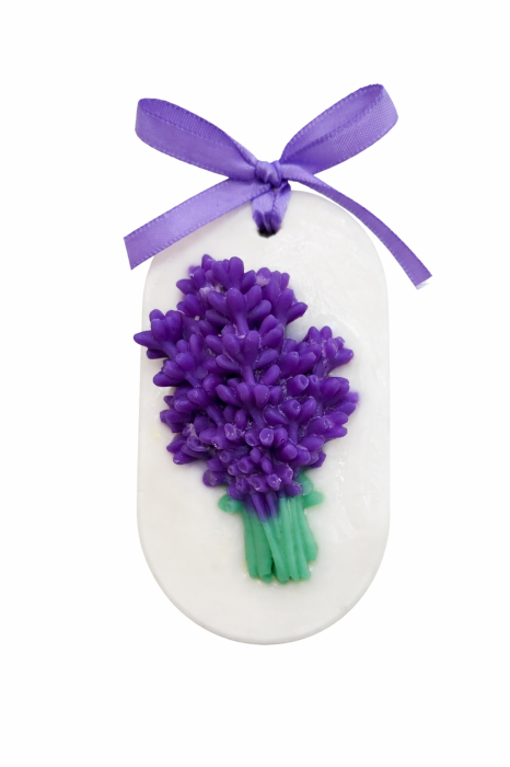 Tableta parfumata odorizant dulap , decor lavanda, 9.5 cm [4]