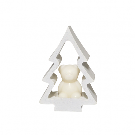 Bradut din ciment, cu ursulet parfumat