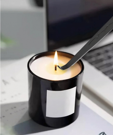 Carlig pentru lumanari, negru [1]