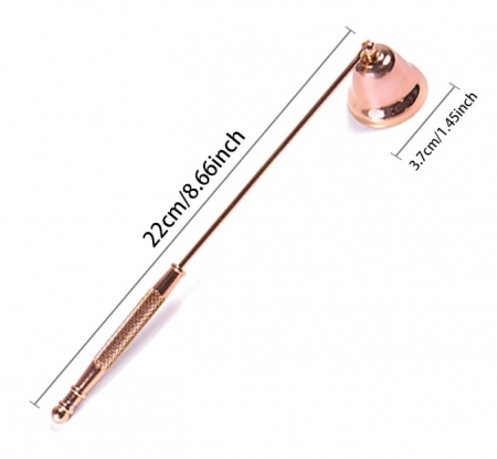 Oferte speciale - Clopot pentru stingere lumanari, argintiu