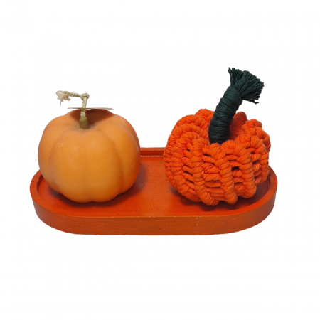 Dovleac din bumbac , portocaliu [2]