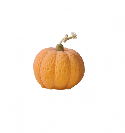 Halloween - Lumanare dovleac mic pentru Halloween, portocaliu