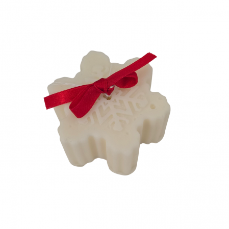 Colectia Craciun 2025 - Lumanare parfumata Fulg de zapada - mare