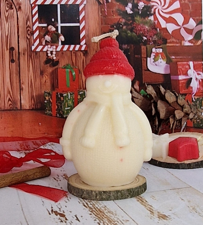 Lumanari Craciun - Lumanare parfumata Craciun, baietel cu fular