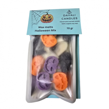 Wax melts model Halloween, culori asortate, 9 bucati/set [2]