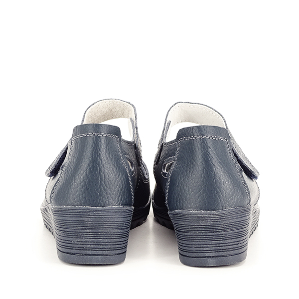 Balerini piele naturala Carina bleumarin M4 [6]