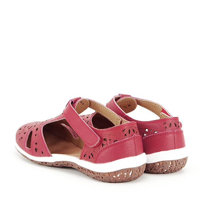 Balerini rosii din piele naturala CXWL2118 M5 [3]