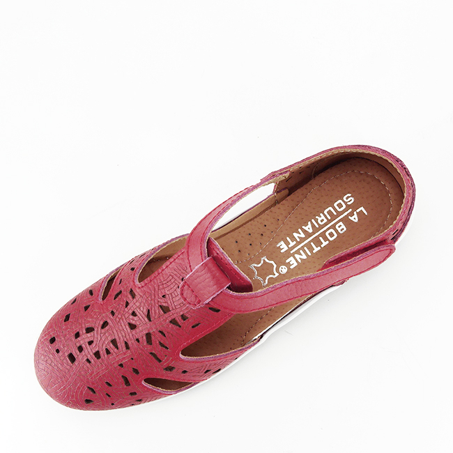 Balerini rosii din piele naturala CXWL2118 M5 [8]