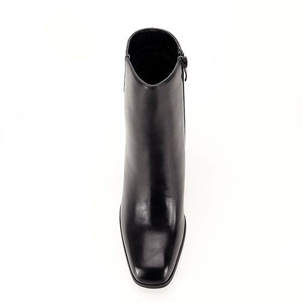 Botine negre cu imprimeu Diana 117 [8]