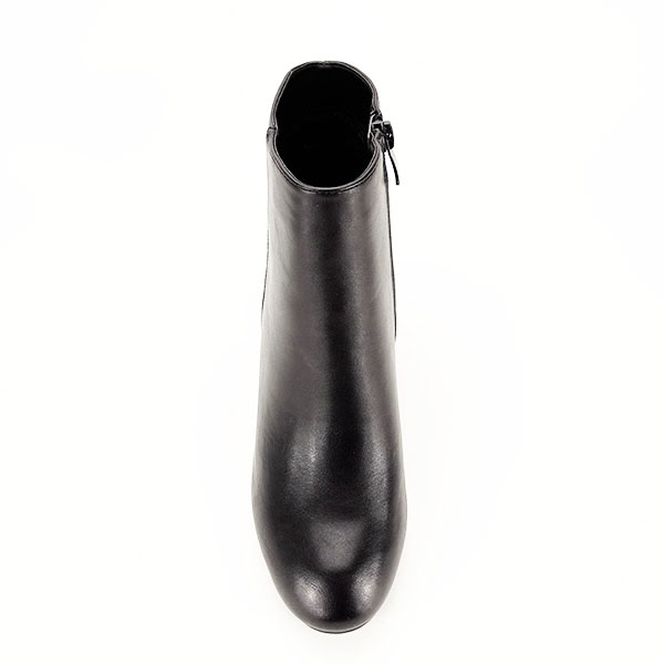 Botine negre cu toc mediu Simina 116 [6]