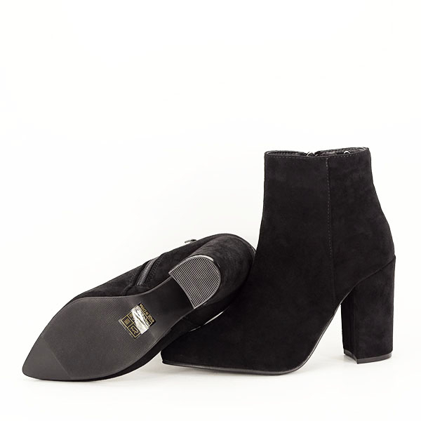 Botine negre elegante Corina 116 [9]