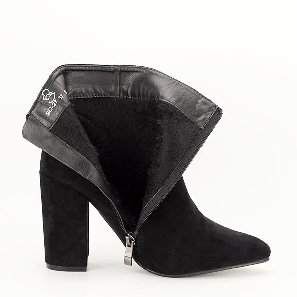 Botine negre elegante Corina 116 [6]