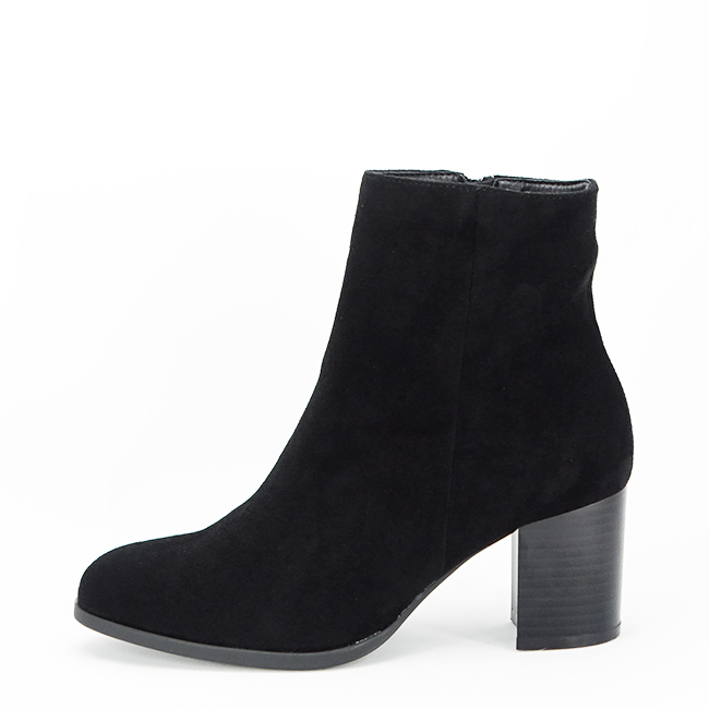Botine negre elegante cu toc DQY8253 116 [2]