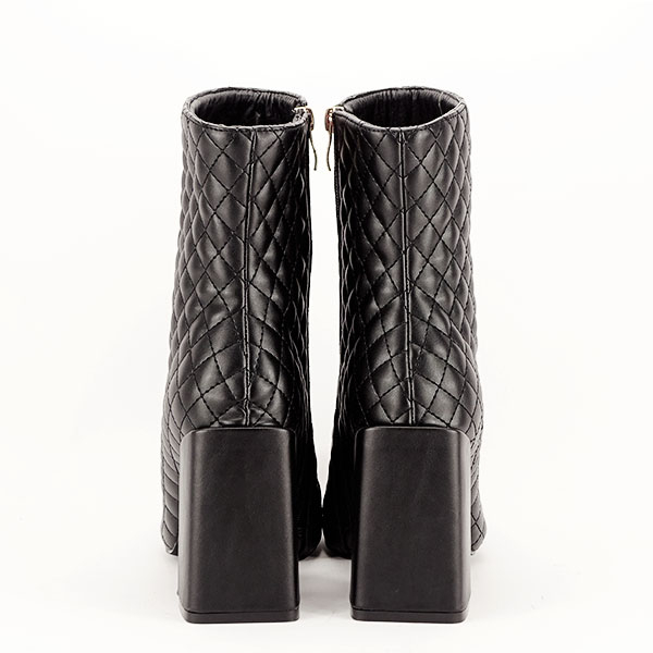 Botine negre office/casual Brenda 116 [6]