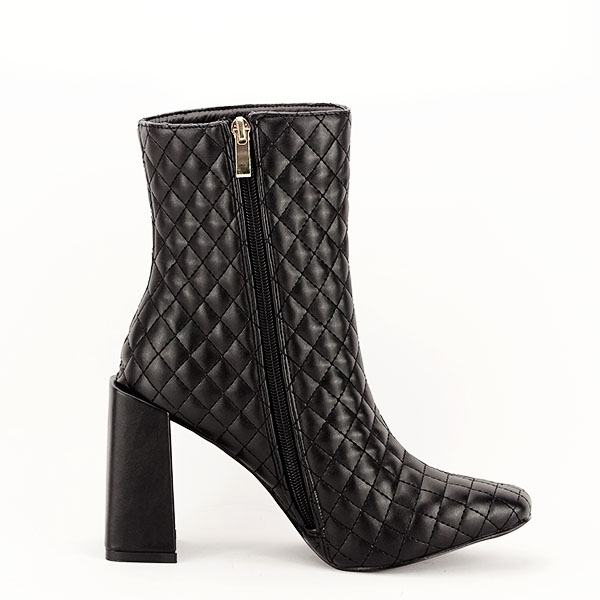 Botine negre office/casual Brenda 116 [8]