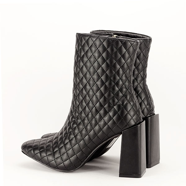 Botine negre office/casual Brenda 116 [4]
