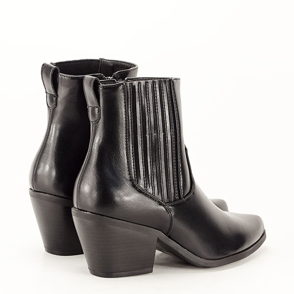 Botine negre office/casual Brinda 117 [8]