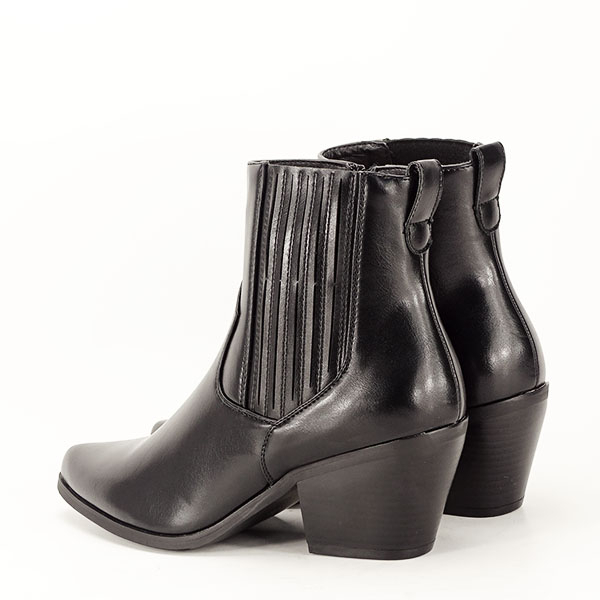 Botine negre office/casual Brinda 117 [6]