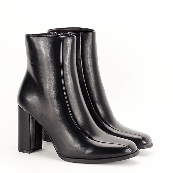 Botine negre office/casual Dorina 118 [3]