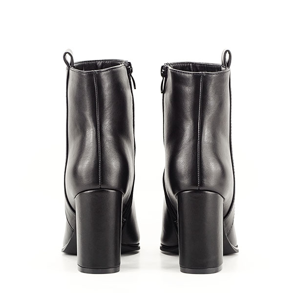 Botine negre office/casual Ginger 117 [6]