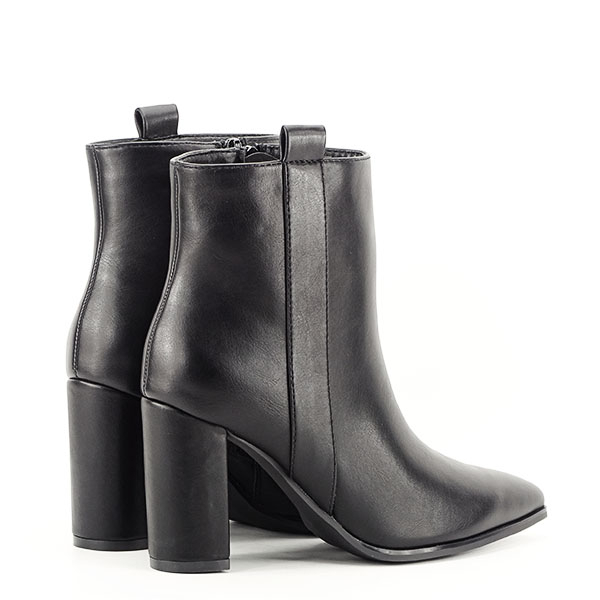 Botine negre office/casual Ginger 117 [5]