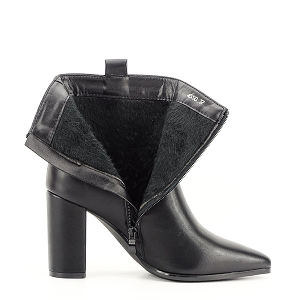 Botine negre office/casual Ginger 117 [8]